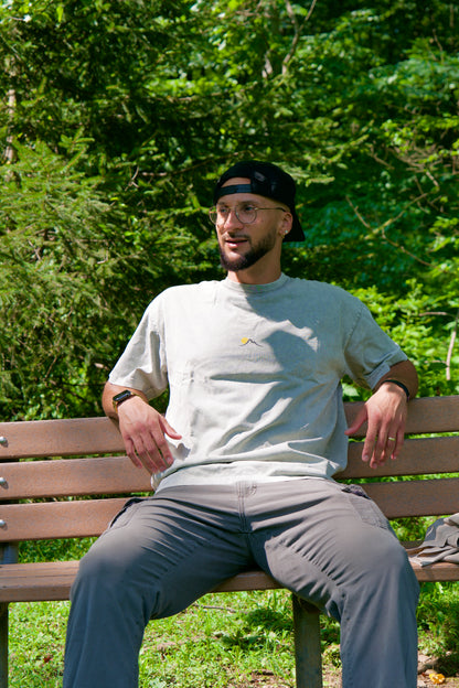 Snow Washed Tee (Gray)