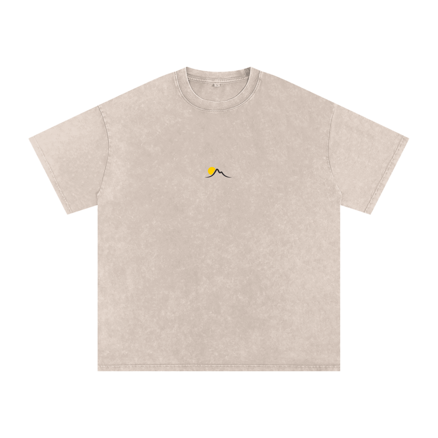 Snow Washed Tee (Apricot)