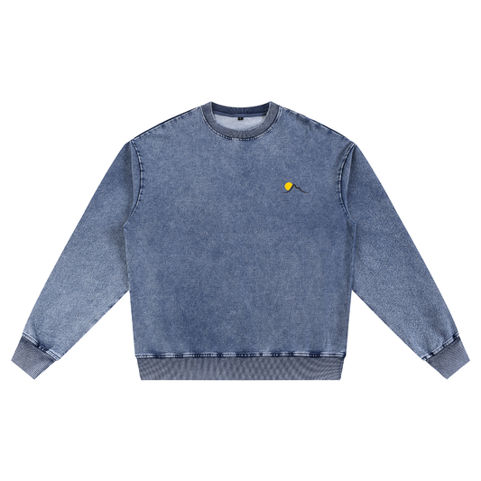 Ski Bum Oversized Crewneck Sweatshirt