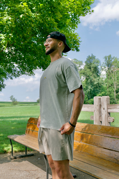Snow Washed Tee (Gray)