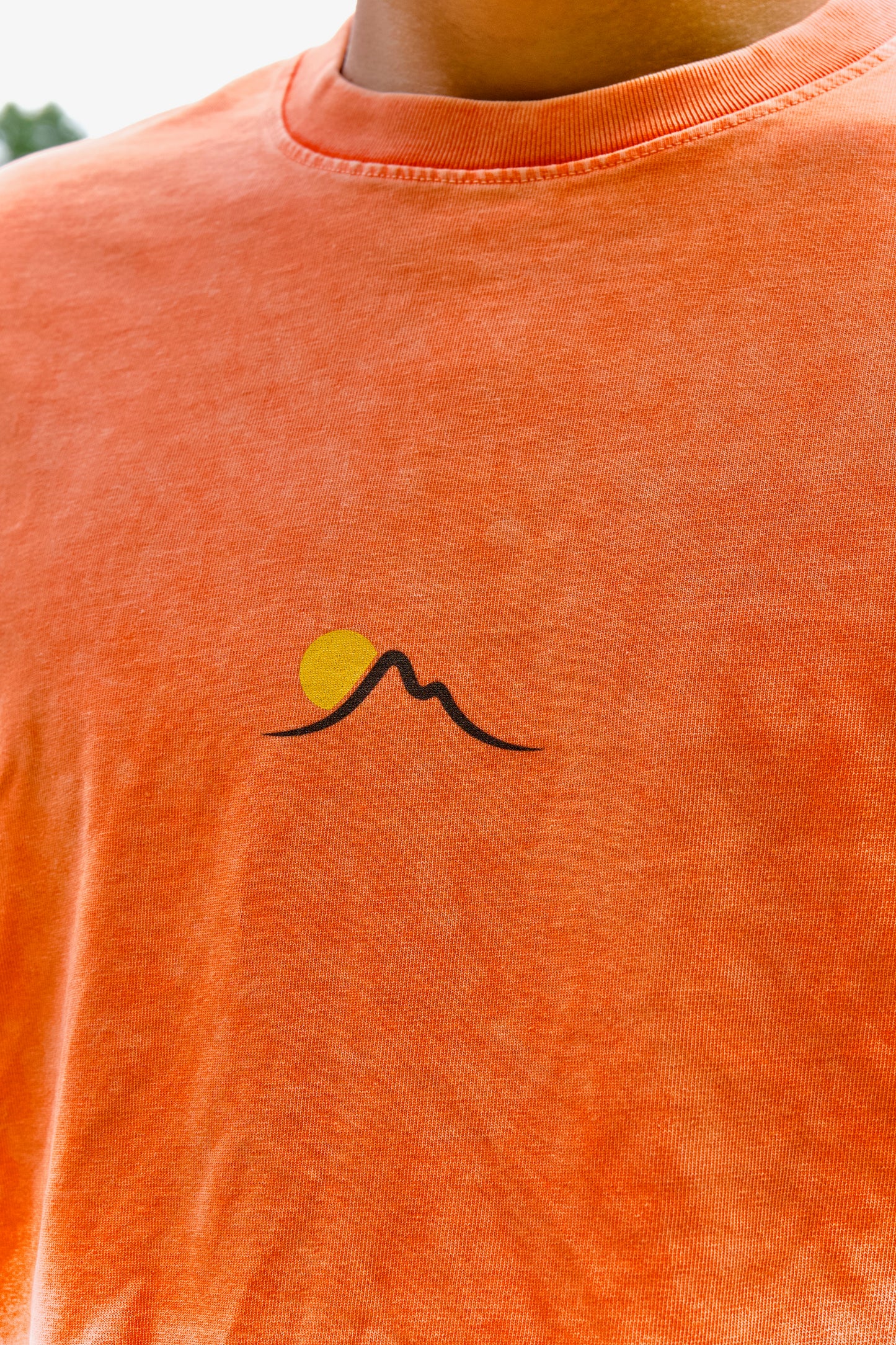 Snow Washed Tee (Orange)