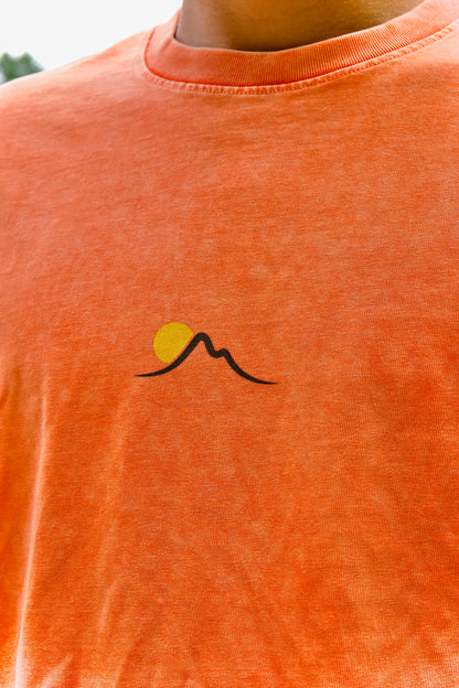 Snow Washed Tee (Orange)