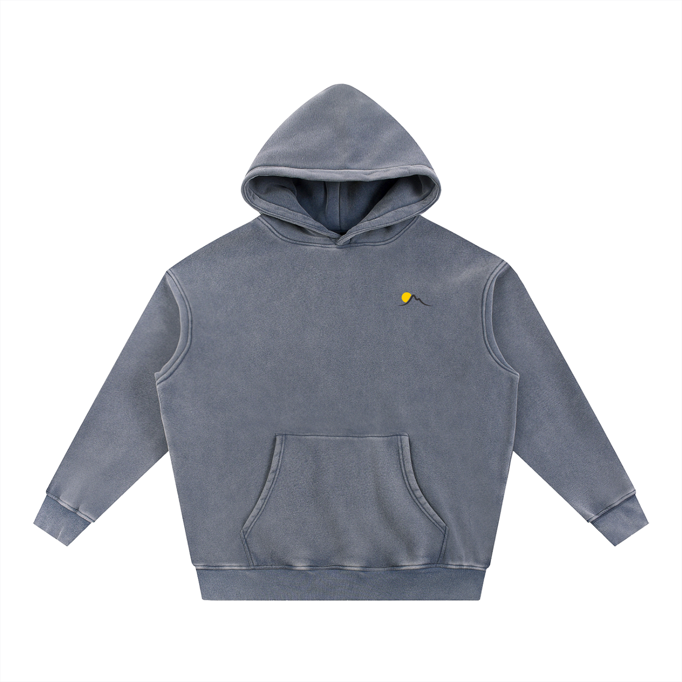 Ski Bum Oversized Hoodie (Royal Blue)