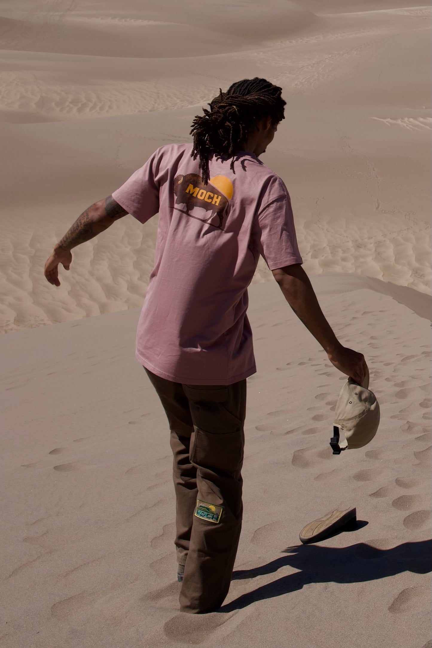 Dust Bull Tee (Hazy Pink)