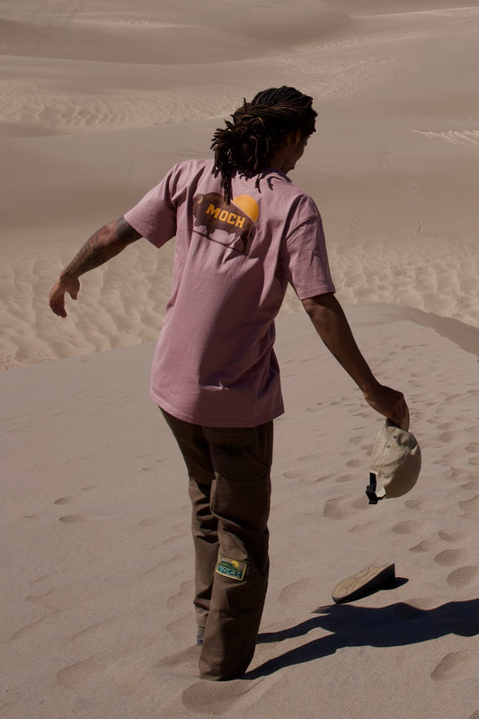 Dust Bull Tee (Hazy Pink)