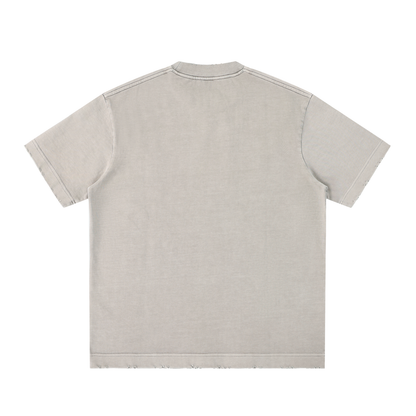 Day Tripper Frayed T-Shirt (Apricot)