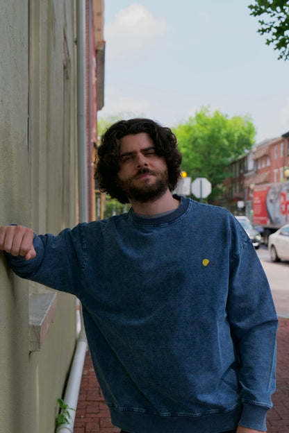 Ski Bum Oversized Crewneck Sweatshirt