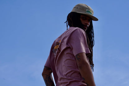 Dust Bull Tee (Hazy Pink)