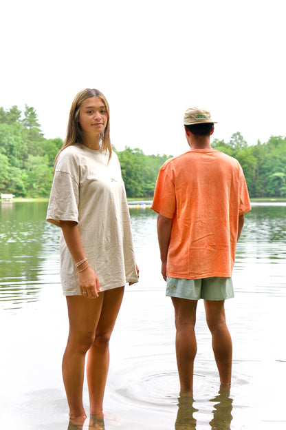 Snow Washed Tee (Orange)