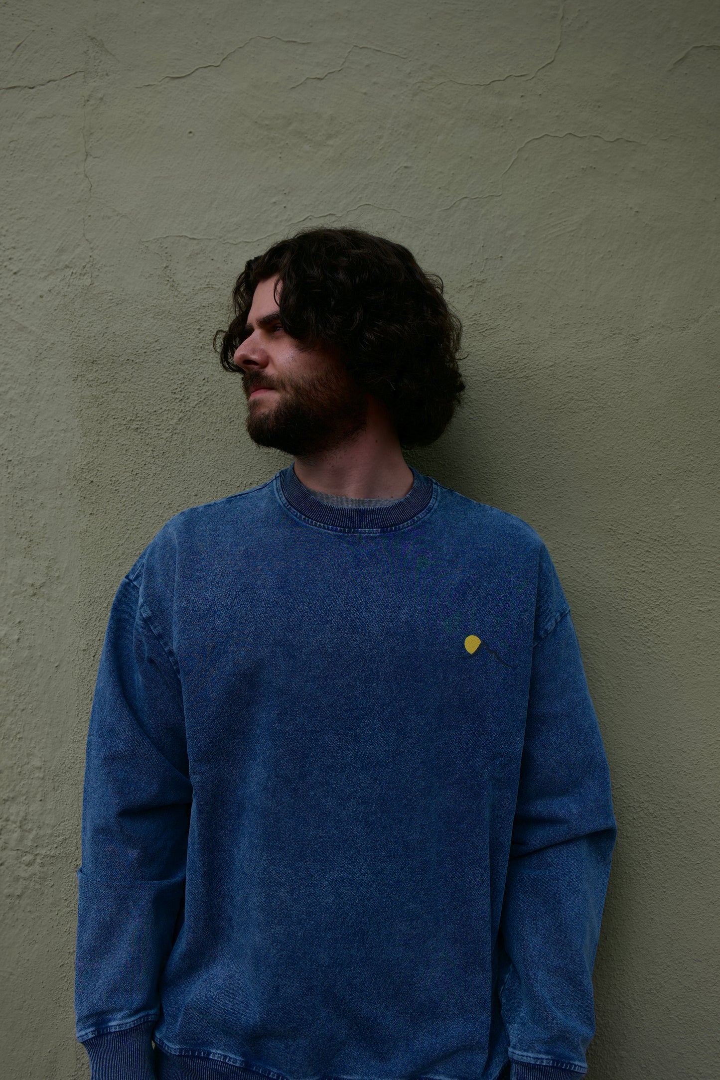 Ski Bum Oversized Crewneck Sweatshirt