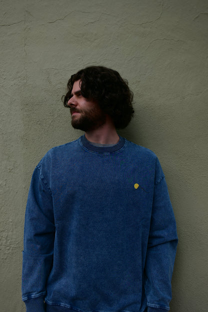 Ski Bum Oversized Crewneck Sweatshirt