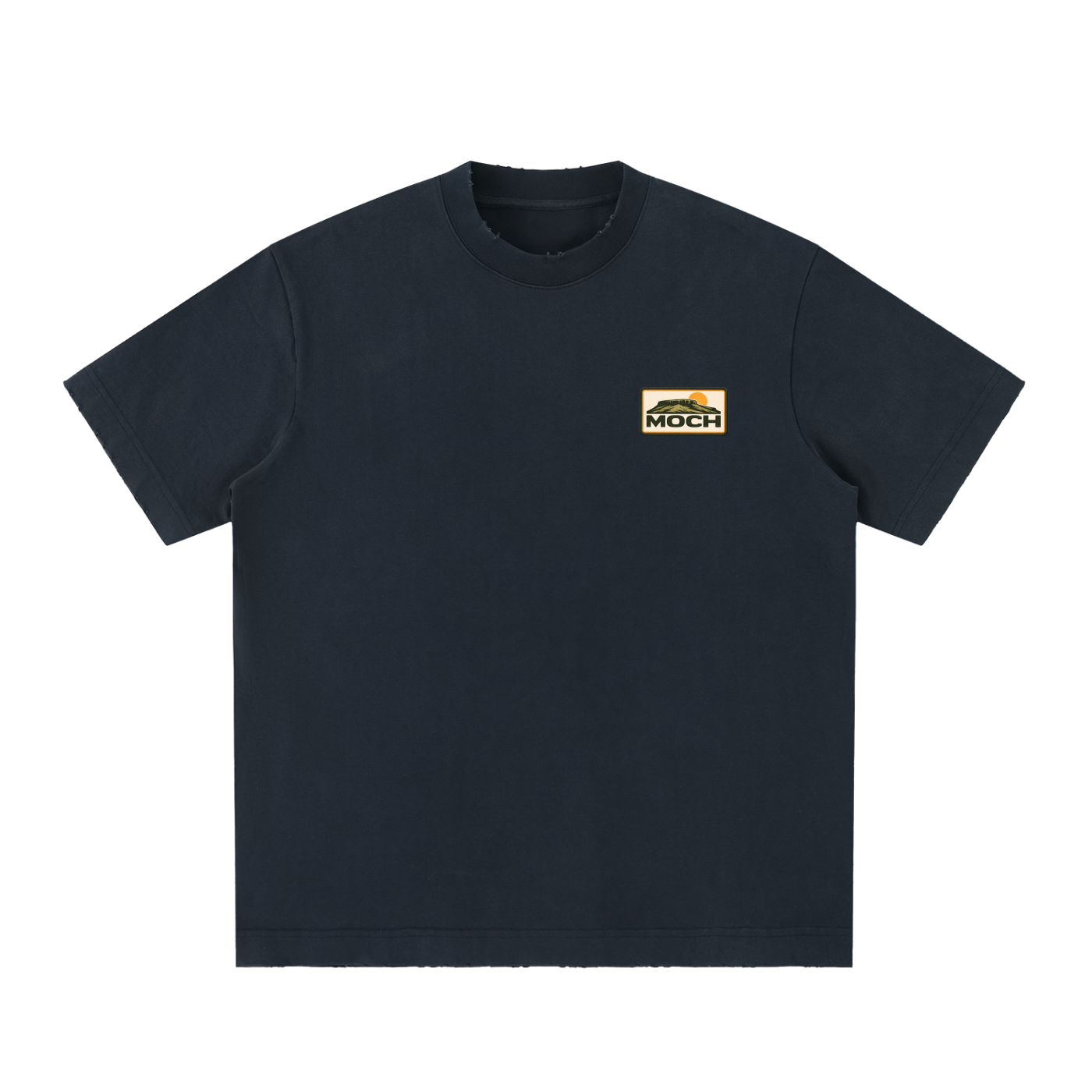 Day Tripper Frayed T-Shirt (Navy)
