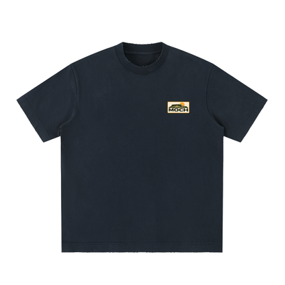 Day Tripper Frayed T-Shirt (Navy)