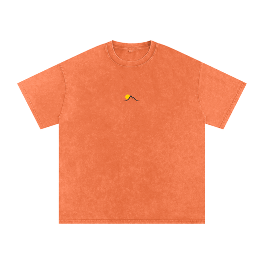 Snow Washed Tee (Orange)