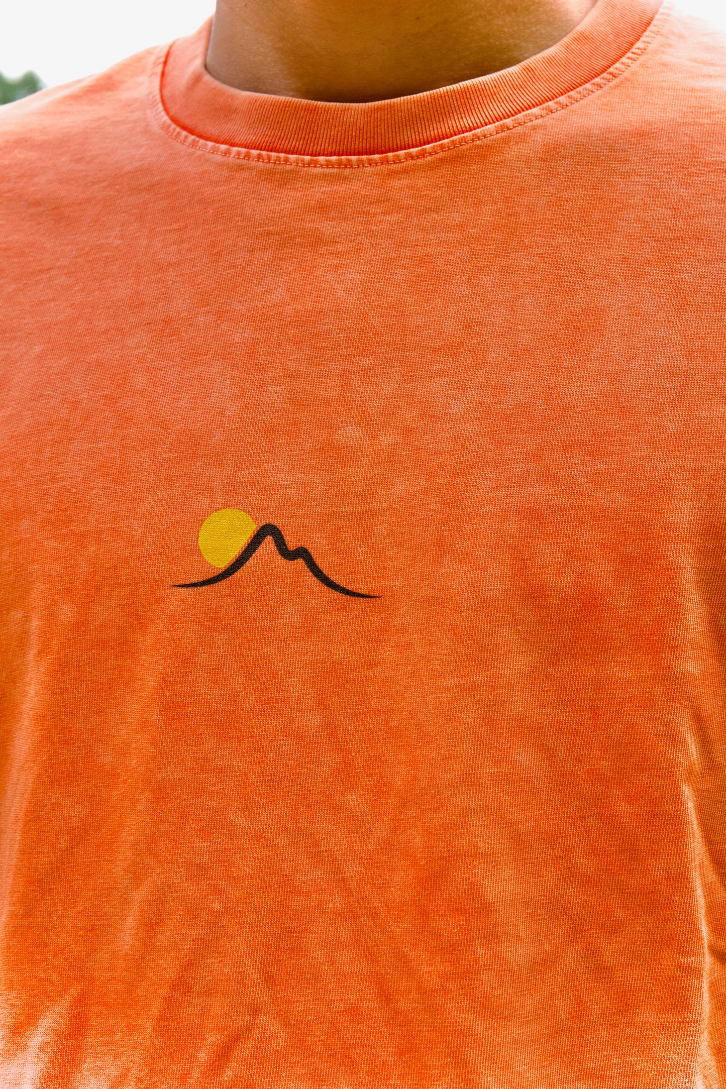 Snow Washed Tee (Orange)