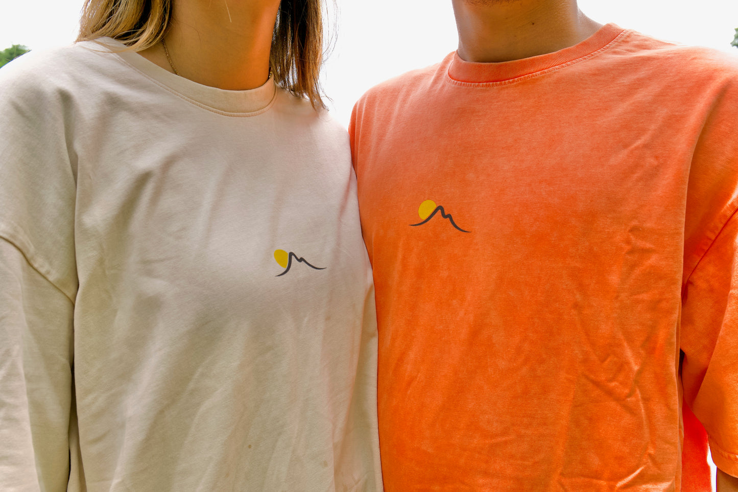 Snow Washed Tee (Apricot)