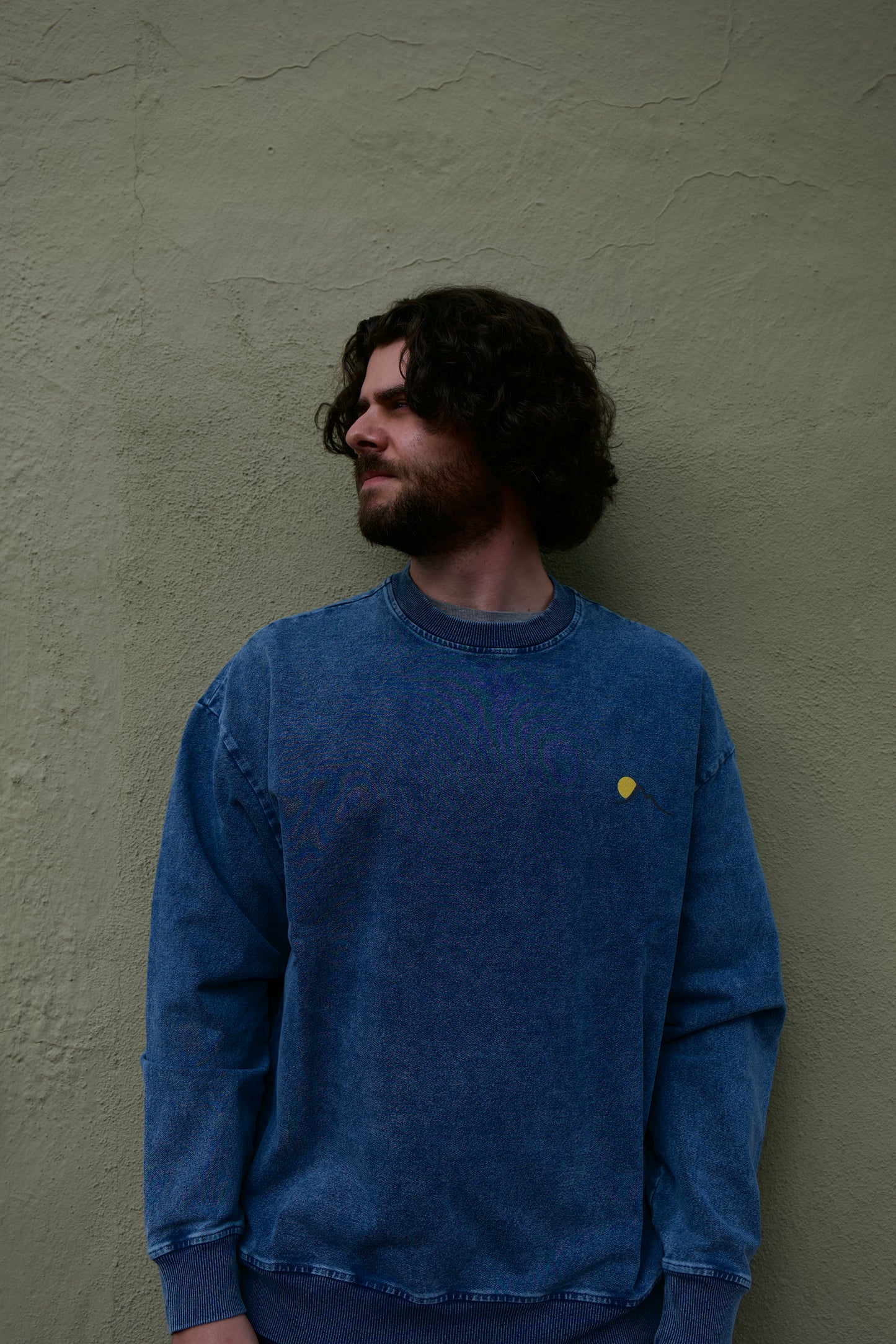 Ski Bum Oversized Crewneck Sweatshirt