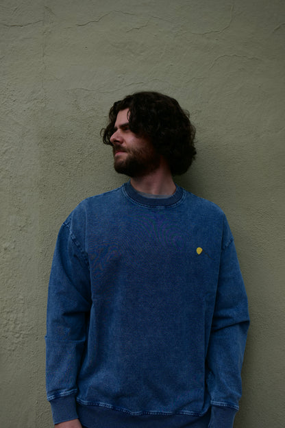 Ski Bum Oversized Crewneck Sweatshirt