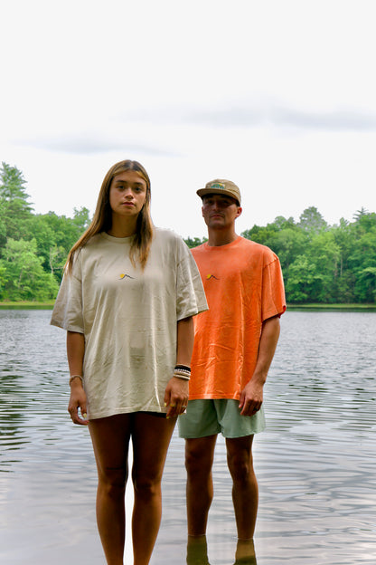 Snow Washed Tee (Orange)