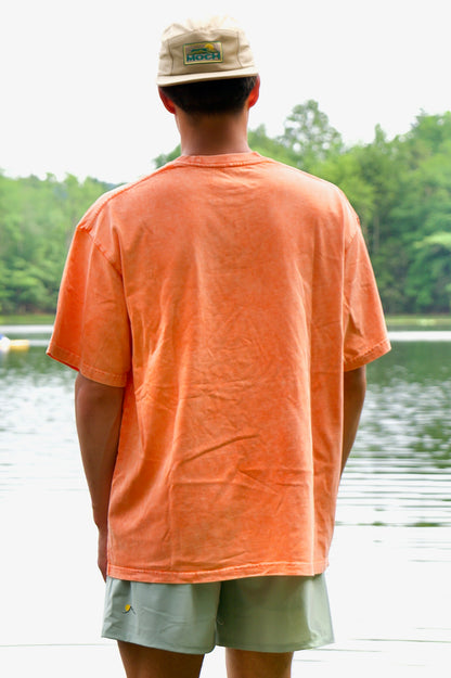 Snow Washed Tee (Orange)