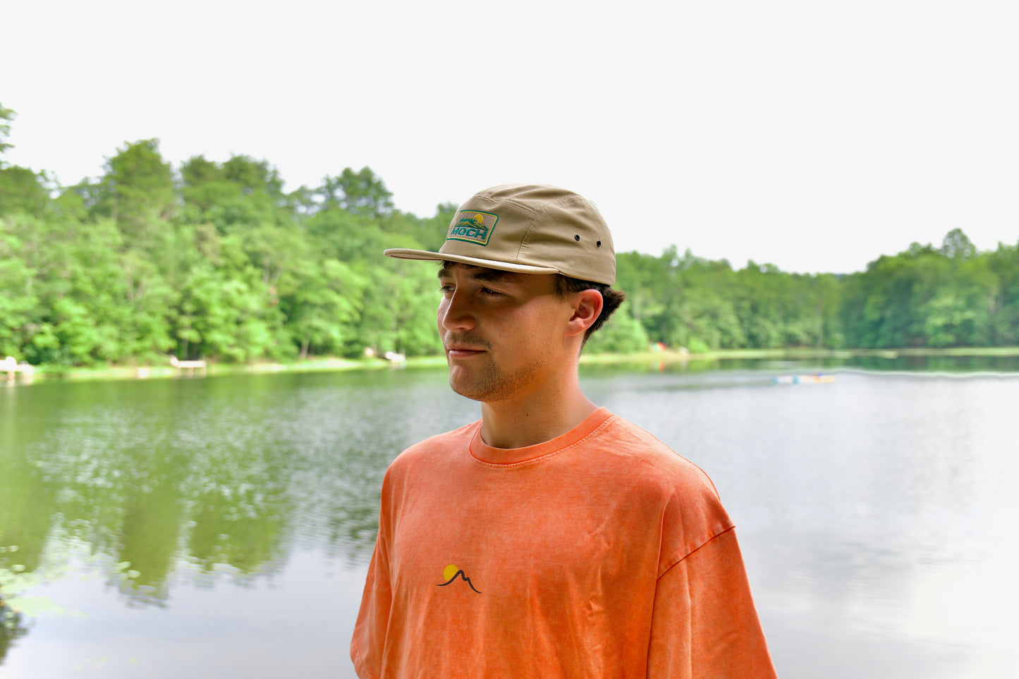 Snow Washed Tee (Orange)