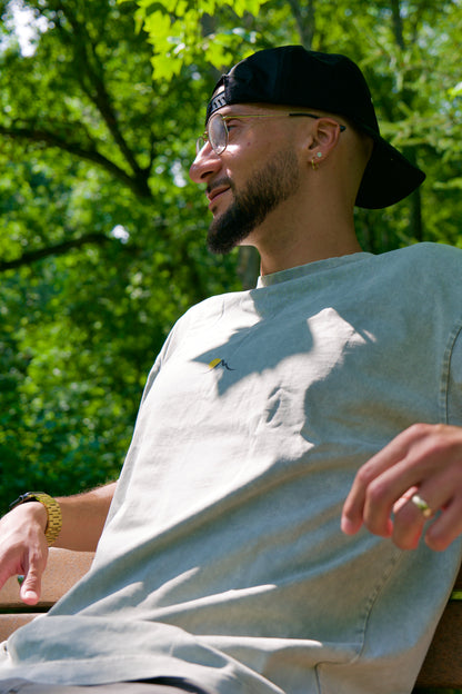 Snow Washed Tee (Gray)
