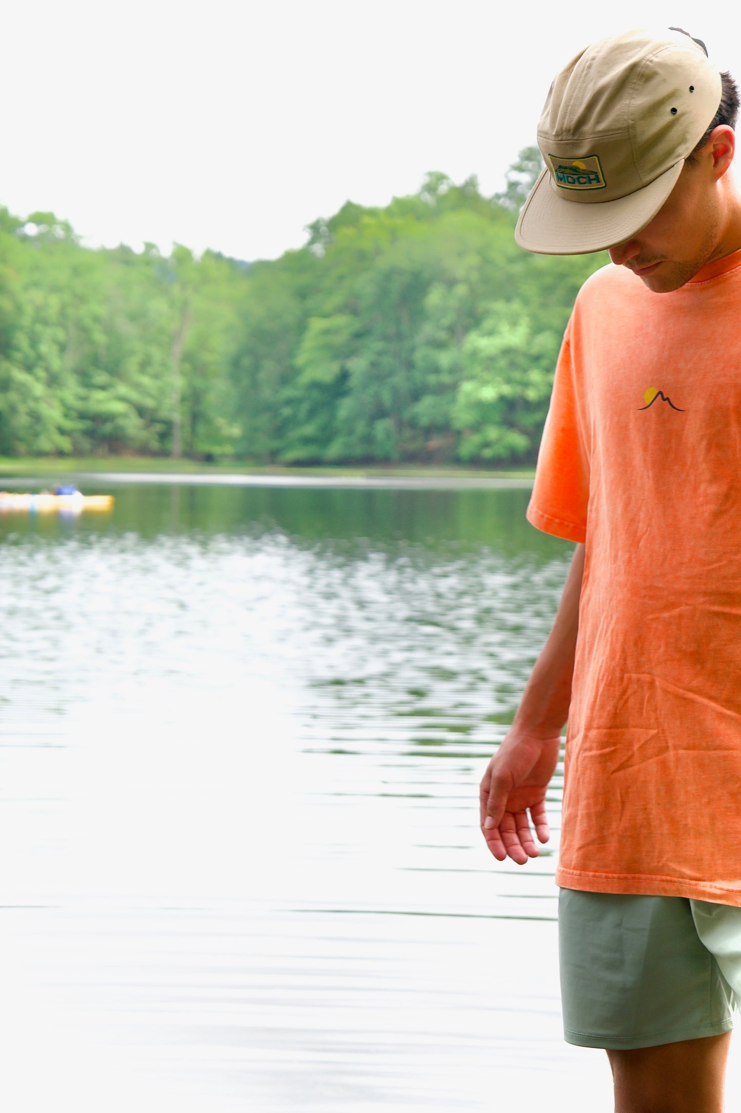 Snow Washed Tee (Orange)