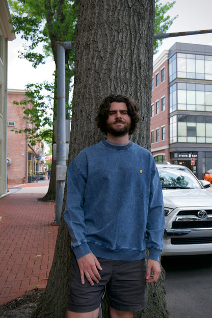Ski Bum Oversized Crewneck Sweatshirt