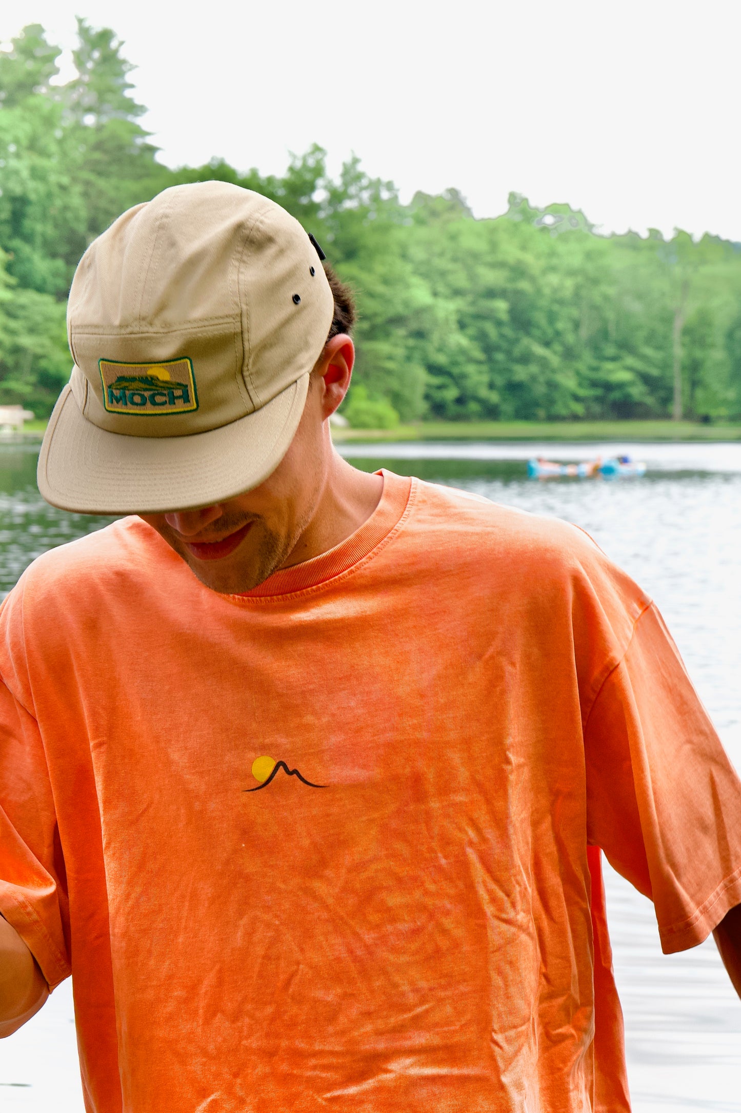 Snow Washed Tee (Orange)