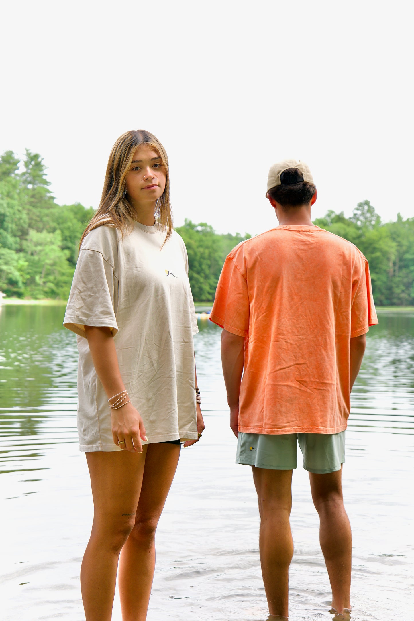 Snow Washed Tee (Apricot)