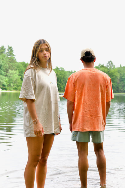 Snow Washed Tee (Apricot)