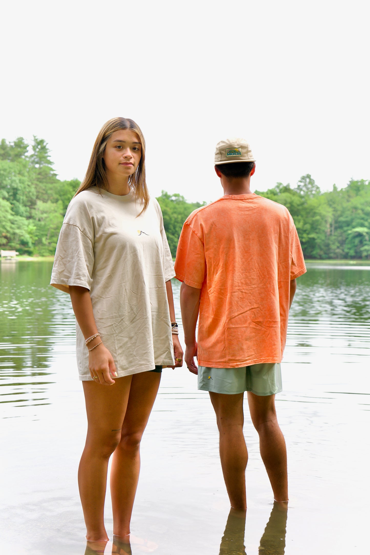 Snow Washed Tee (Apricot)