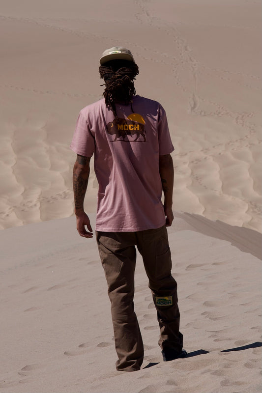 Dust Bull Tee (Hazy Pink)