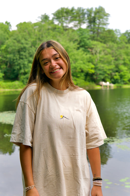 Snow Washed Tee (Apricot)