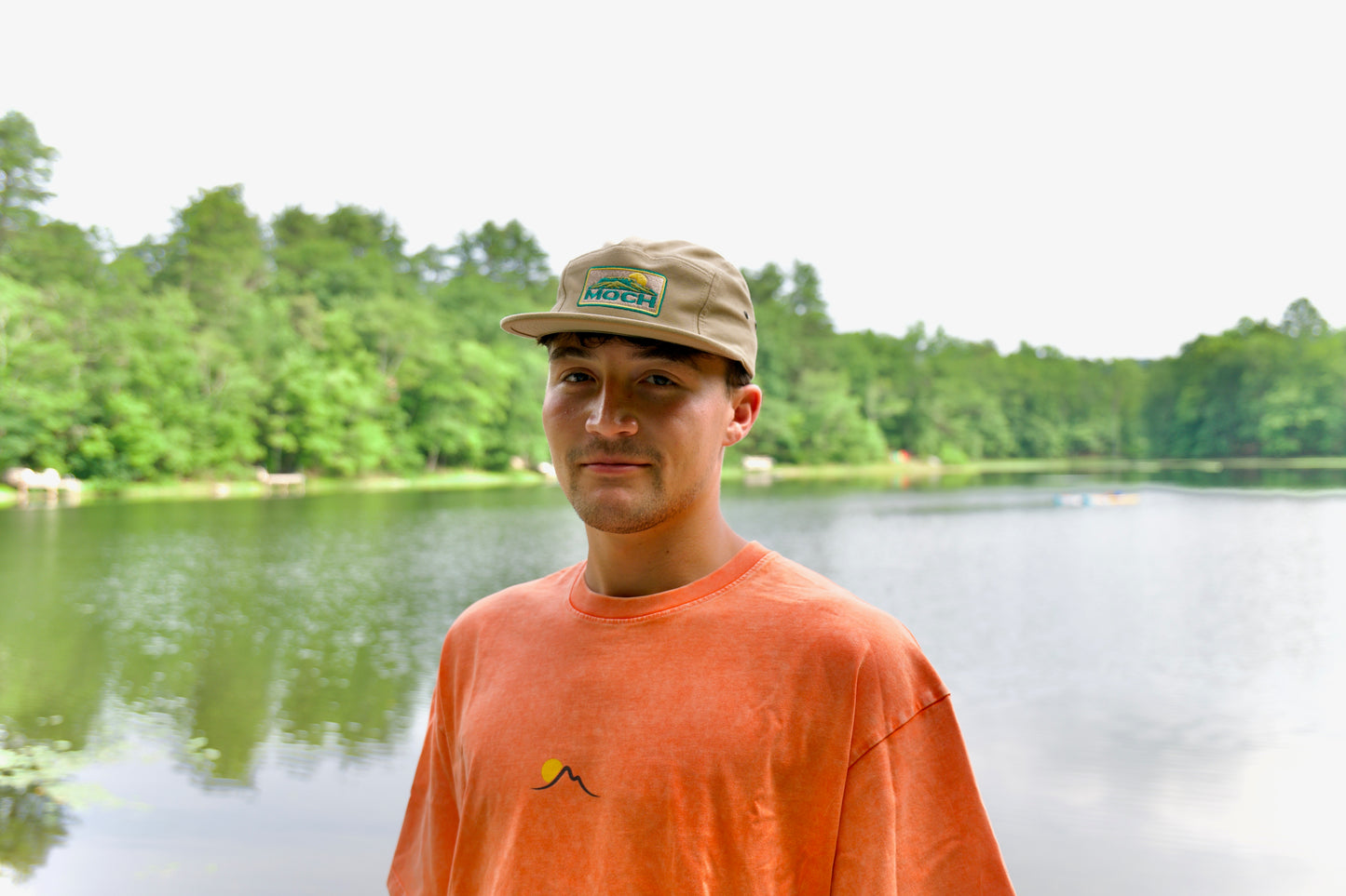 Snow Washed Tee (Orange)