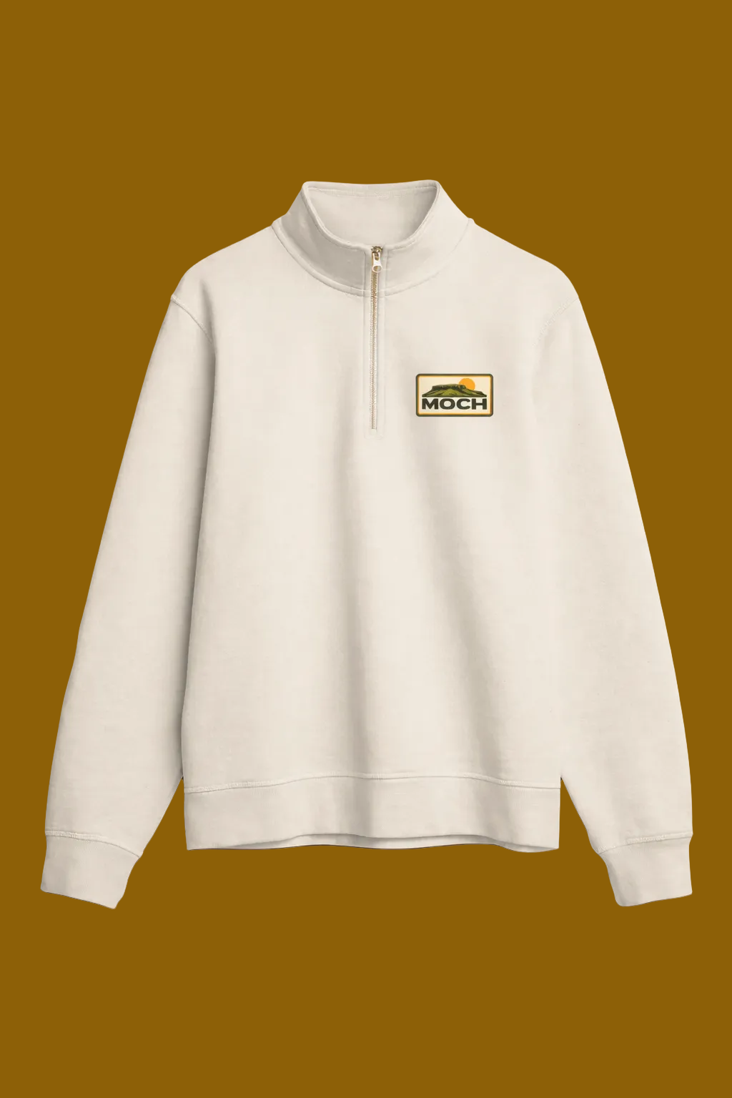 Golden Mesa Cotton Quarter Zip