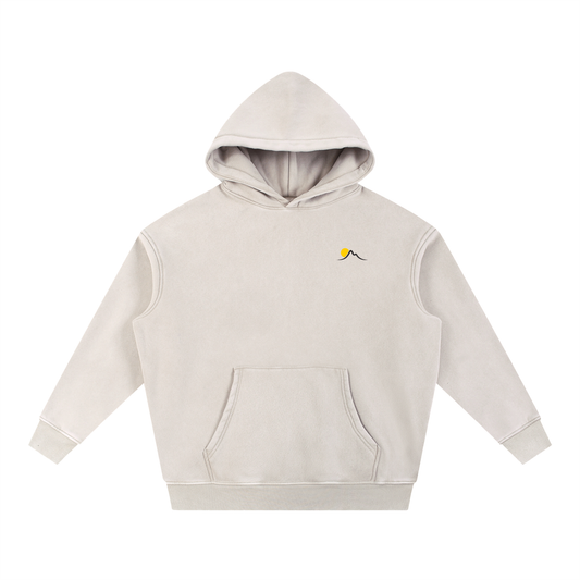 Ski Bum Oversized Hoodie (Apricot)