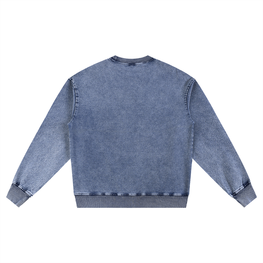 Ski Bum Oversized Crewneck Sweatshirt